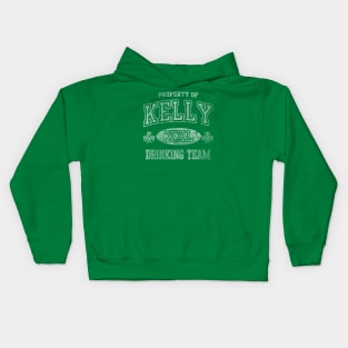 Kelly Irish Drinking Team St Patricks Day Kids Hoodie